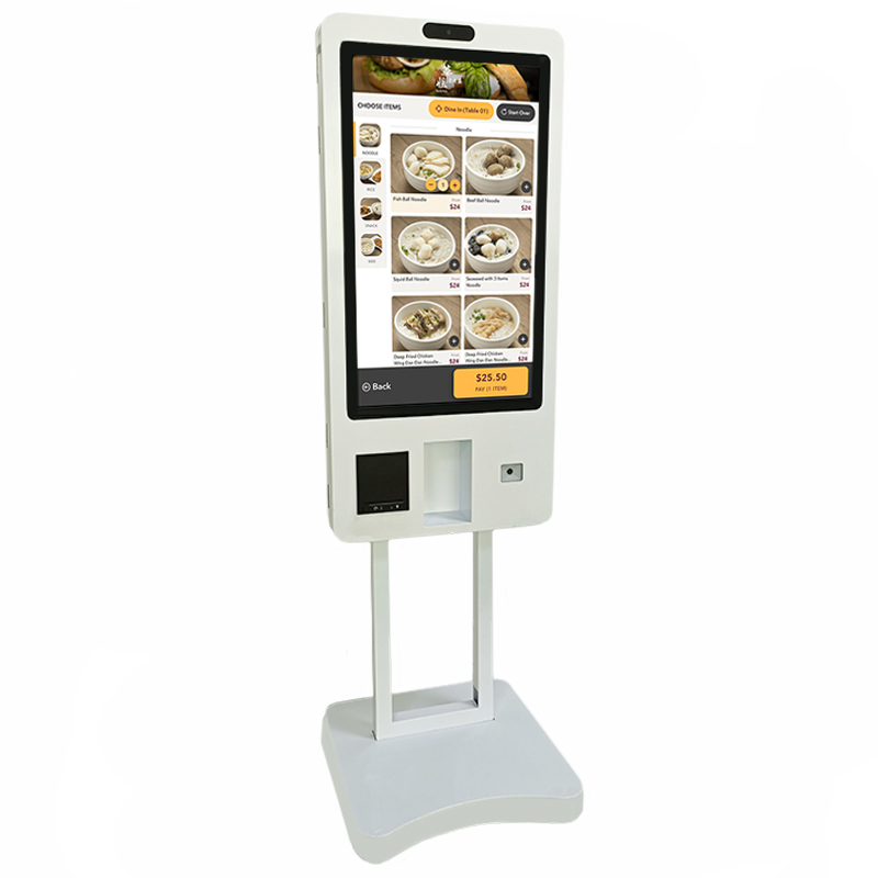 Hot Sales 32 inch LCD Ordering Kiosk Self-service Ordering Terminal Android Windows