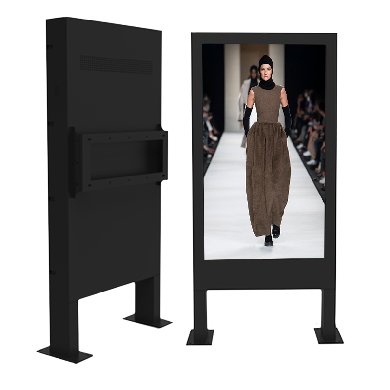 Outdoor Customized Wall-mounted and Floor Standing Advertising Display