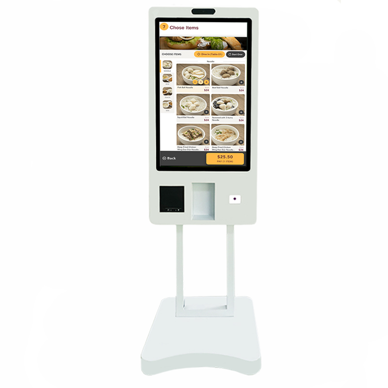 32 inch selfservice ordering kiosk self-service printing kiosk