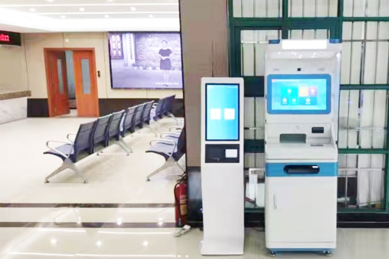 Self Service Kiosk Queueing Terminals for Bank Projects